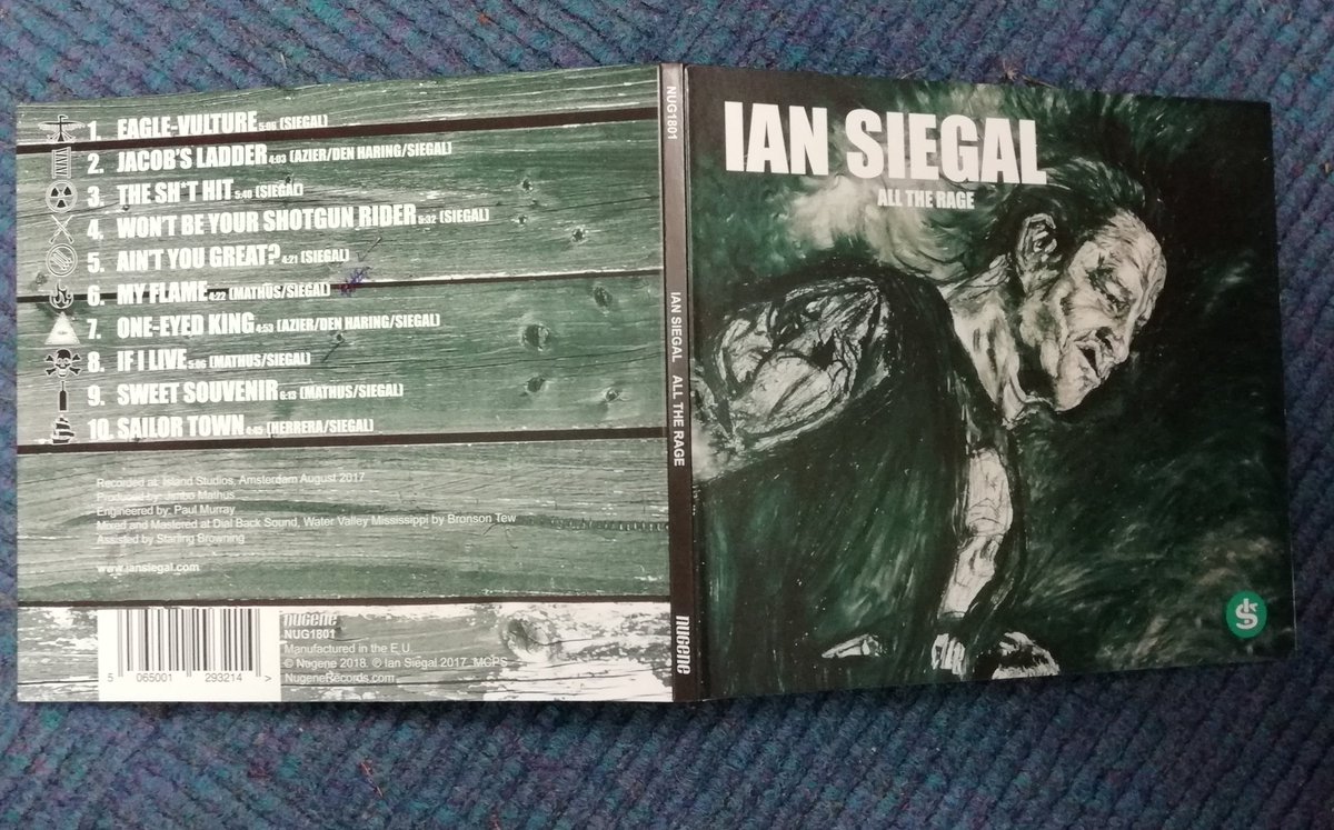 This week's featured CD in #WhatsInThePost is <a href="/IanSiegal/">Ian Siegal</a> All The Rage