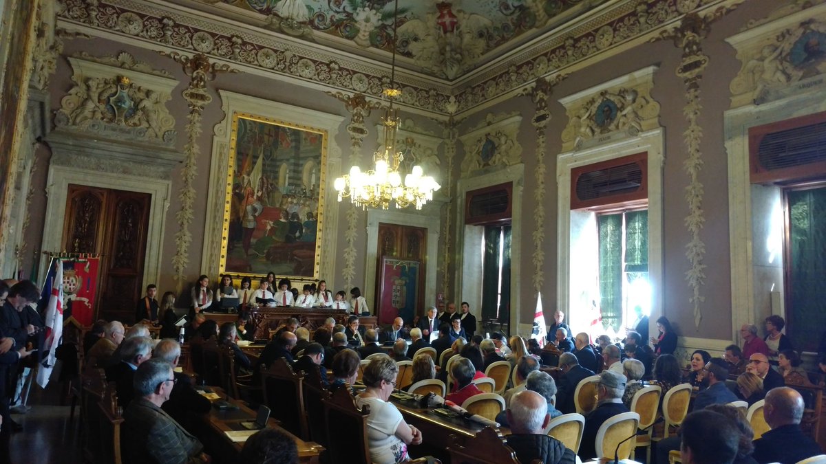 gfganau's tweet photo. Celebrazioni a #Cagliari de #sadiedesasardigna nel #Settantesimo dello #Statutosardo.
Costruiamo l'orgoglio di quanto potremo fare per il futuro di questa terra perché la nostra è una storia giovane. Nuove battaglie identitarie che diano forza al nostro agire.
@consregsardegna https://t.co/w6V04kFgeS