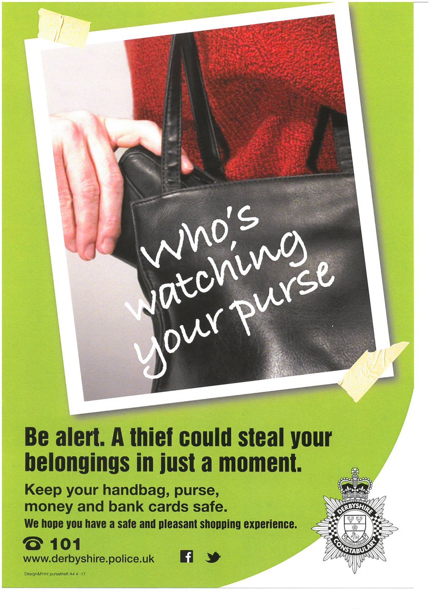 HathersageSNT's tweet photo. This weekend during the #Bakewell Food Festival officers from .@BakewellSNT .@HathersageSNT .@AshbourneSNT & .@TideswellSNT will be handing out #PurseChains #PurseBells to members of the public. If you want one please stop an officer and ask for one. https://t.co/g0zESHACUI