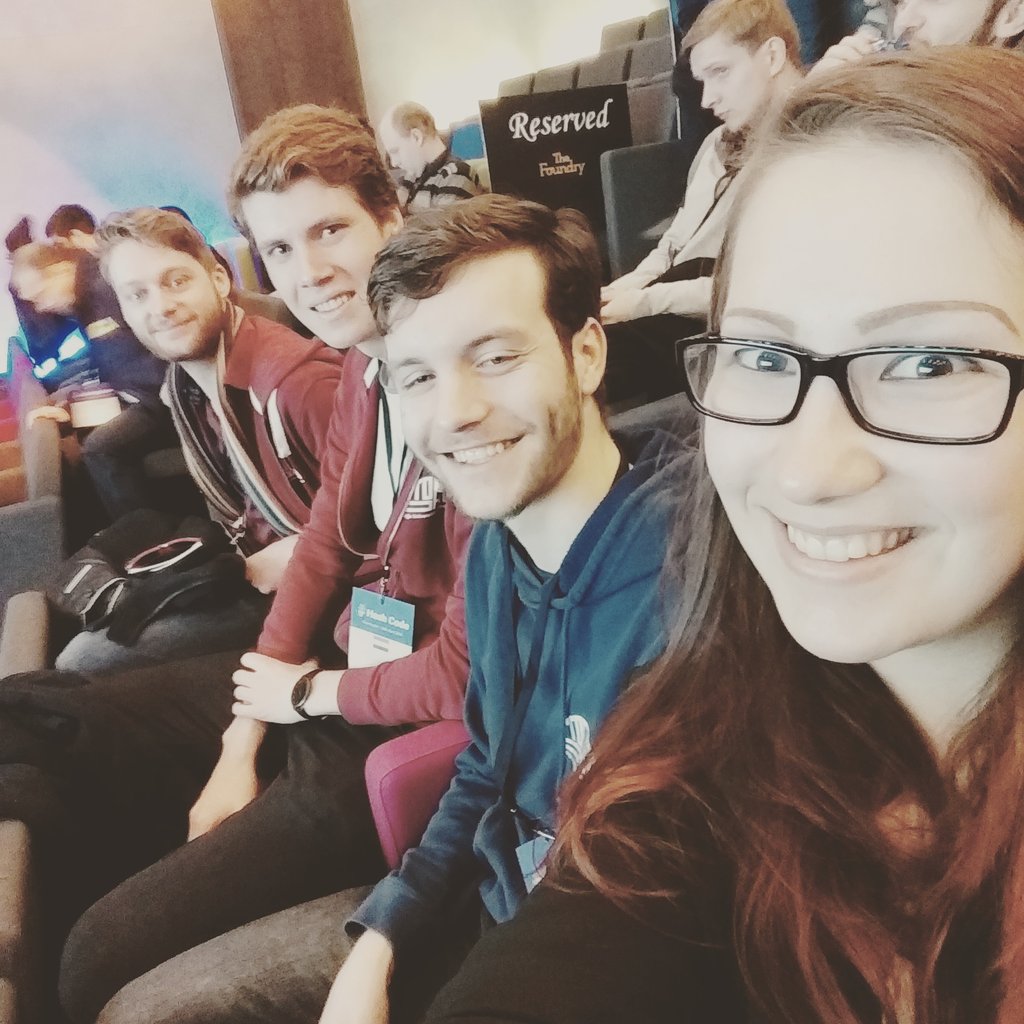 ItsACherry's tweet photo. Ready for #Google #Hashcode! Have you tried turning it off and on again? 😉 https://t.co/pZ3xkszY0k