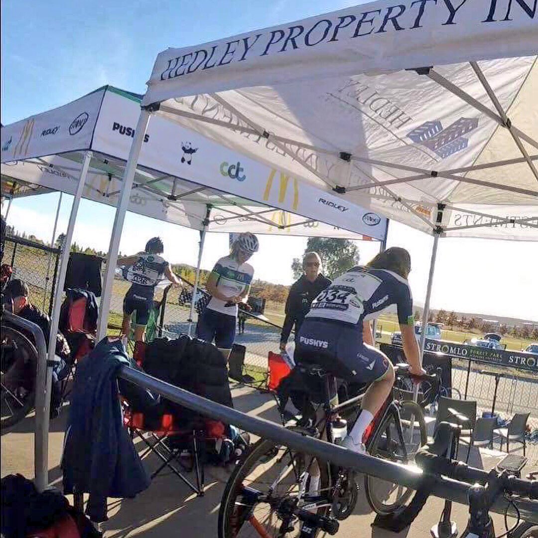 Stage 2 <a href="/CanberraJWTour/">Canberra J&W Tour</a> was hard &amp; hilly-the team did a great job staying towards the front &amp; covering attacks with great results for <a href="/EmViotto1/">Em Viotto</a> in 4th, <a href="/ayla_rudgley/">Ayla Rudgley</a> in 9th &amp; Lauren Thomas taking 2nd in U19👊🏻 Resting up &amp; excited for another double stage tomorrow #teamwork