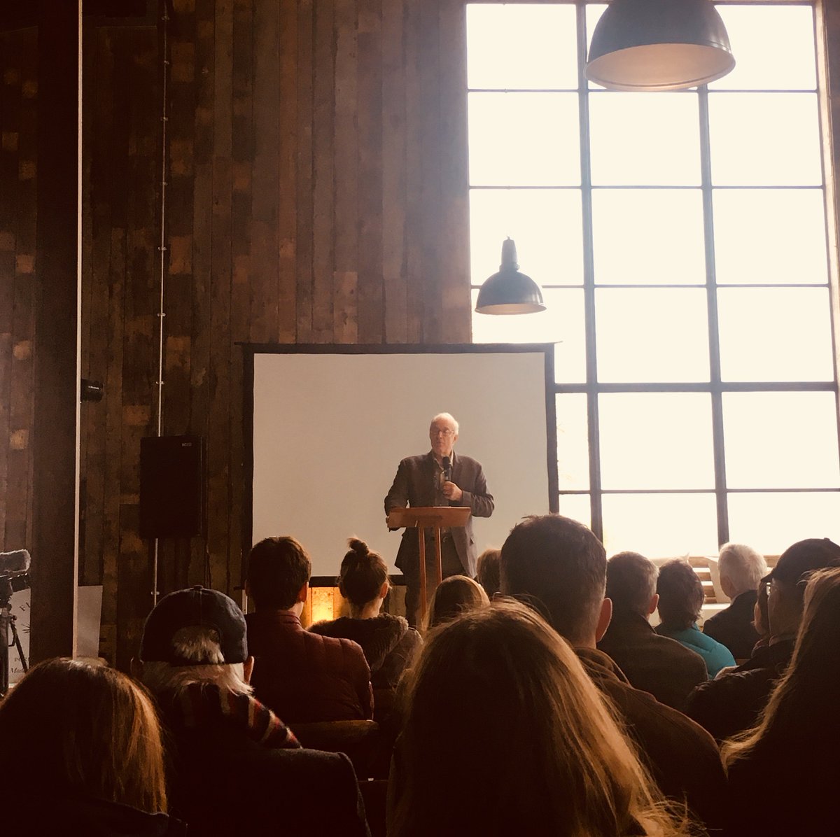 “We need a parallel system for food, rather than trying to put square pegs in round holes with supermarkets.” Compelling stuff from <a href="/JoelSalatin/">Joel Salatin</a> at <a href="/SusFoodTrust/">Sustainable Food Trust</a>