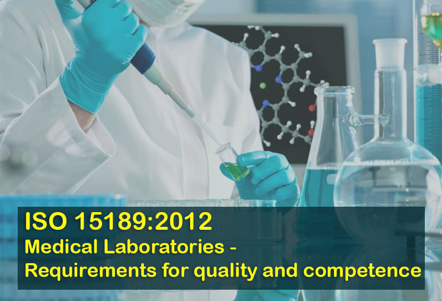 ISO 15189:2012 MEDICAL LABORATORIES - Requirements for quality and competence.
ISO 15189:2012 can be used by medical laboratories in developing their quality management systems and assessing their own competence. 
#ISO #ISO15189
