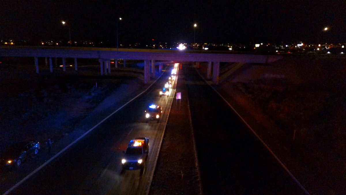 nghtclaw's tweet photo. Over 150+ police vehicles escorted Ofc. Jesus Cordova’s body to Pima County Medical Examiner. Rest In Peace sir. https://t.co/69Rlh3hthu