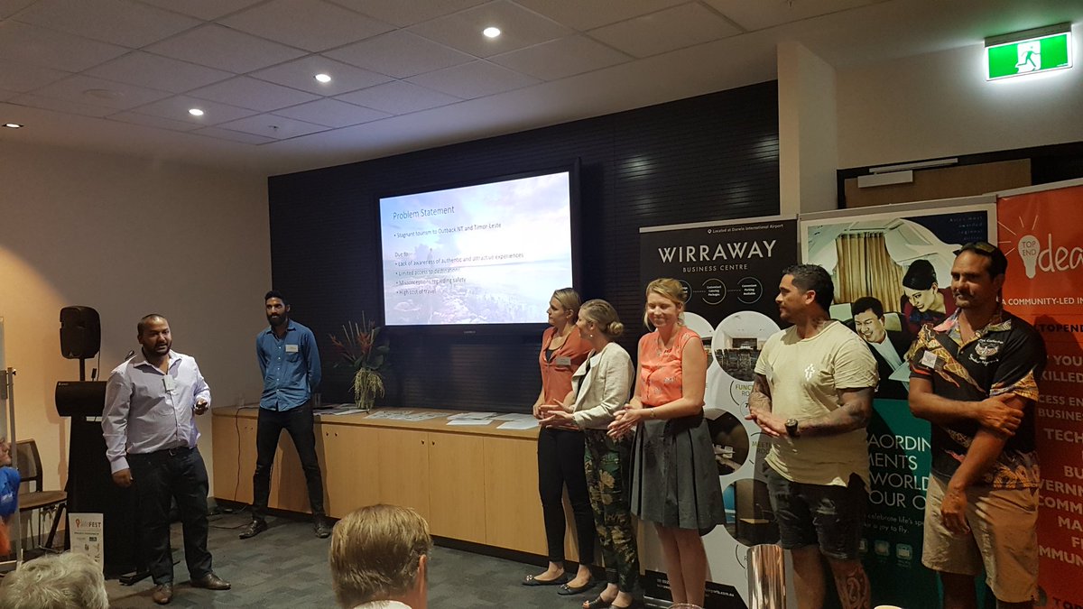 topendideasfest's tweet photo. #NT and #TimorLeste team Territory-Timor highly researched and validated. Looks great! Even presales! #TourismIdeasFest2018
https://t.co/shW08FgDLj https://t.co/Fh6ALE7c8Y