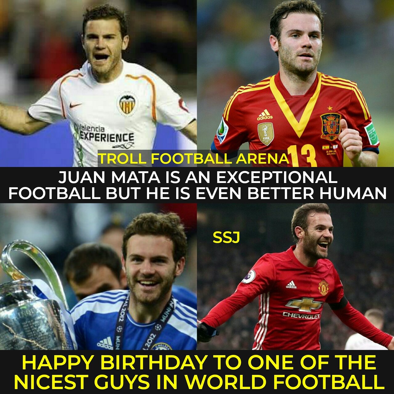 Happy birthday Juan Mata 