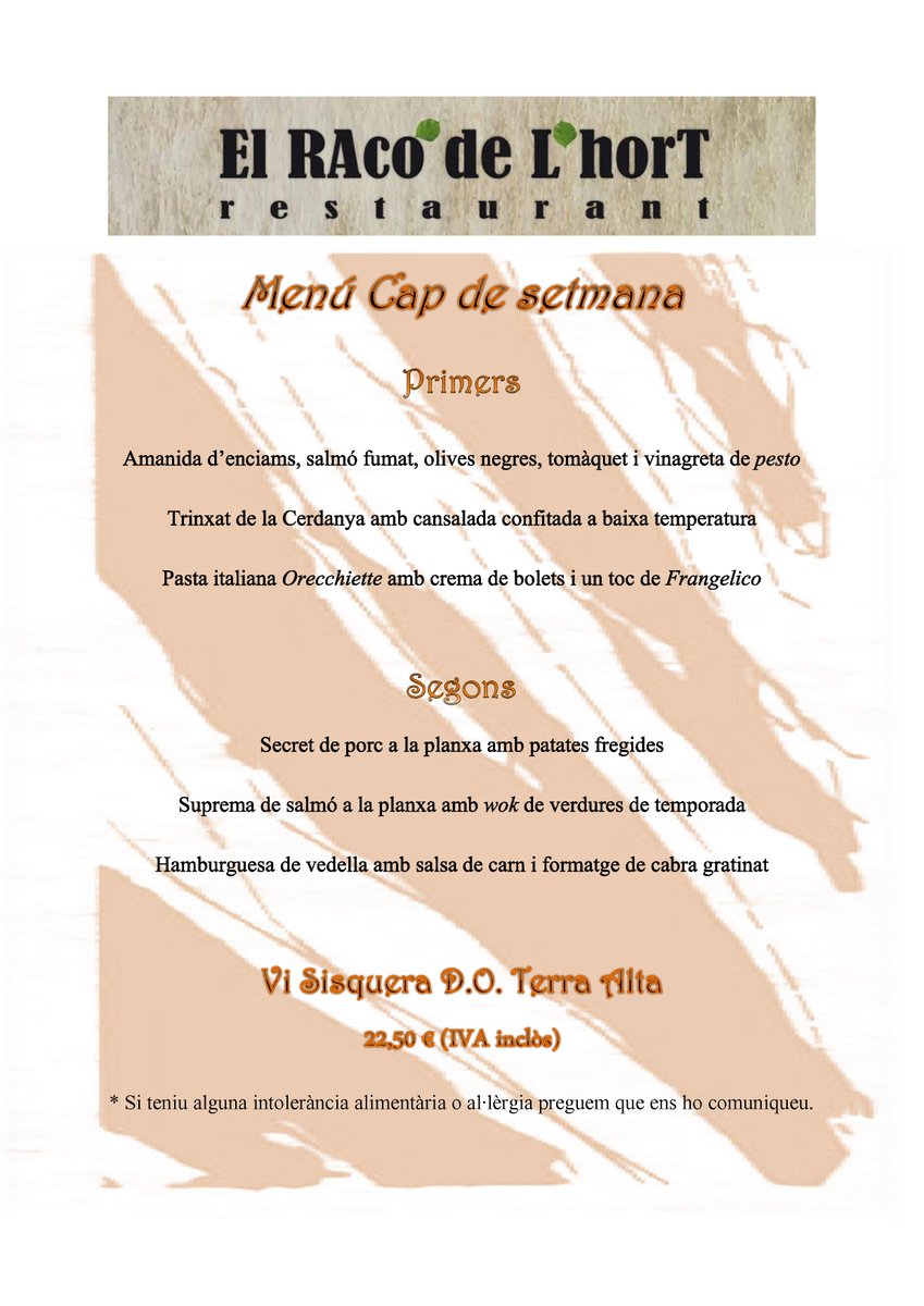 ElRAcodeLhorT's tweet image. Bon cap de setmana!!!!🍾😎