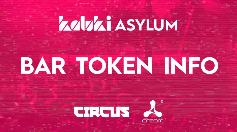 AsylumEvent's tweet image. IMPORTANT ASYLUM INFORMATION...

There are food outlets and bars at the event, the Asylum will be operating a token system on the bars. All tokens can be purchased from the Token booths inside the event. A cash machine will also be available inside the venue