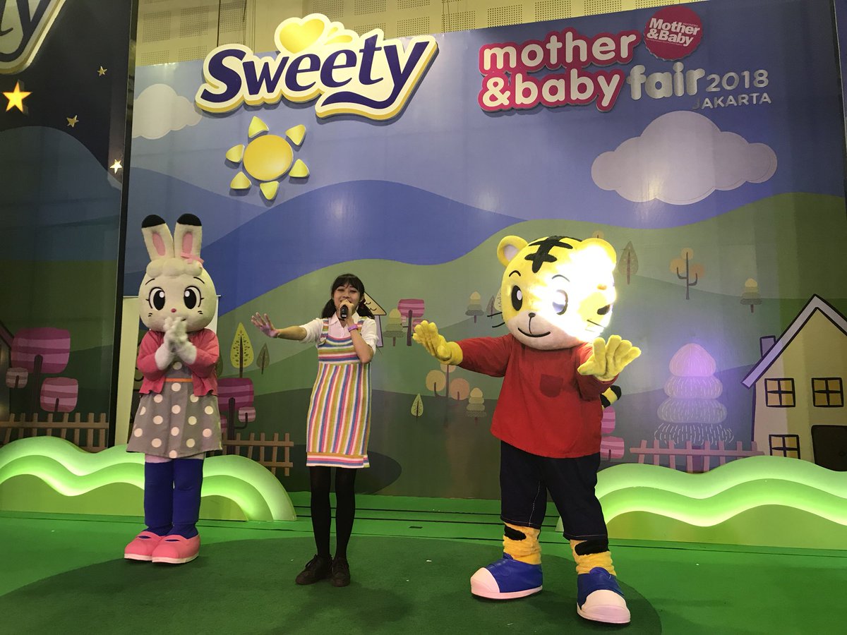 mbfair2018's tweet photo. Moms, yuk bermain bersama #Shimajiro di main stage #MBFair2018 https://t.co/iqoaULVTlH