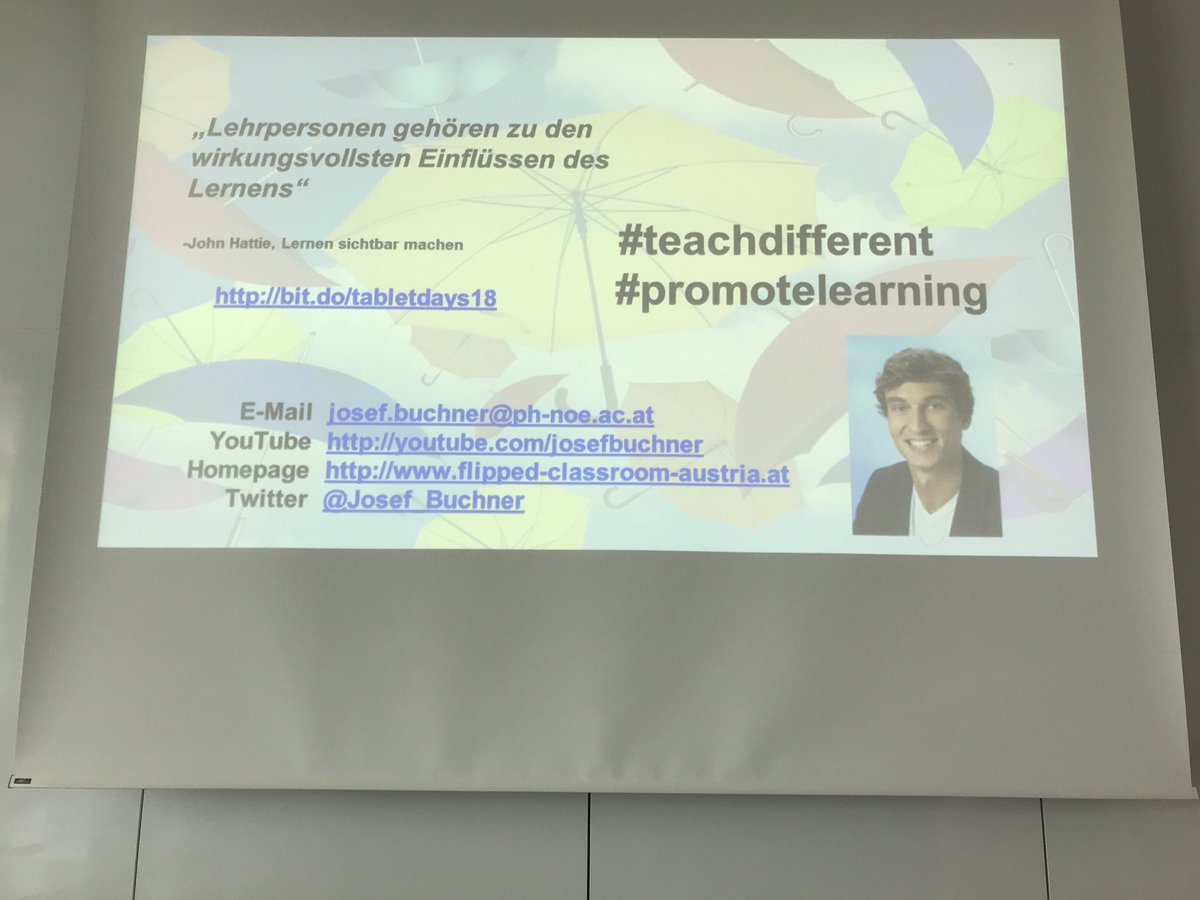 TabletsimDU's tweet image. Toller Workshop von @Josef_Buchner auf den #tabletdays18 #teachdifferent #promotelearning