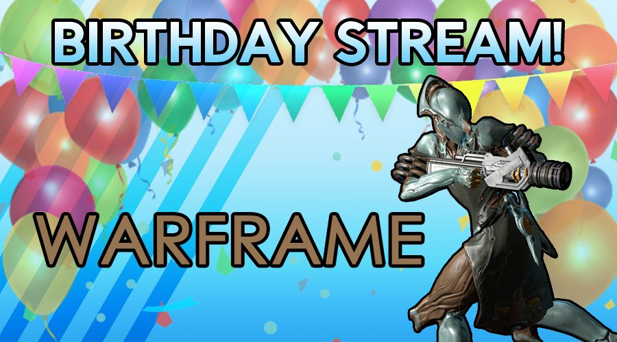 Second birthday stream is live right now at twitch.tv/itsagingerbread

#birthdaystream #twitch #twitchstream #twitchstreamer #birthday #twitchbirthday #gamergirl #girlgamer #warframe #arframepc #warframetwitch #twitchkittens #twitchnetworkingandfriends #supportsmallstreamers