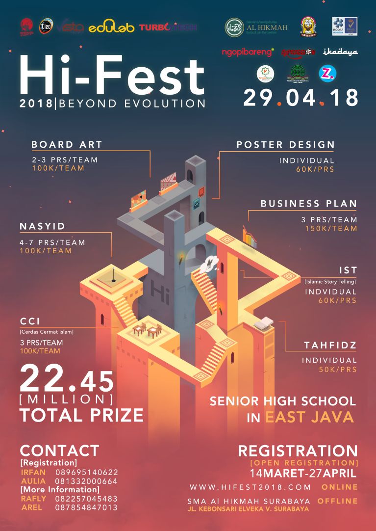 Besoo jadi acara puncak dari hifest 2018! So, jangan lewatkan acara kece satu ini!