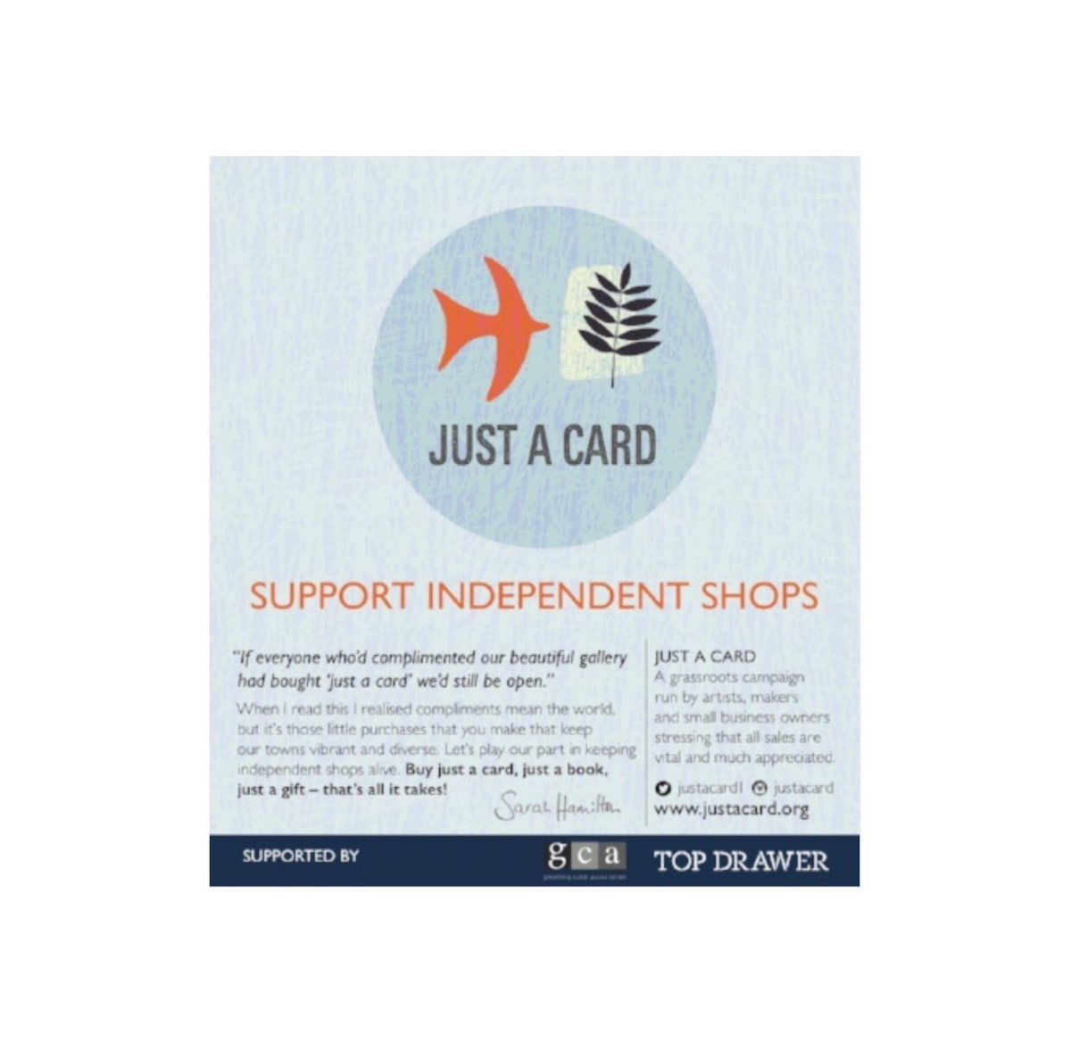 Justacard1 tweet picture