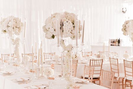 All white weddings are a trend. Would you bride to bes have anyone else other than yourself dressed in white on your big day? Photo Cred|moncheribridals.com