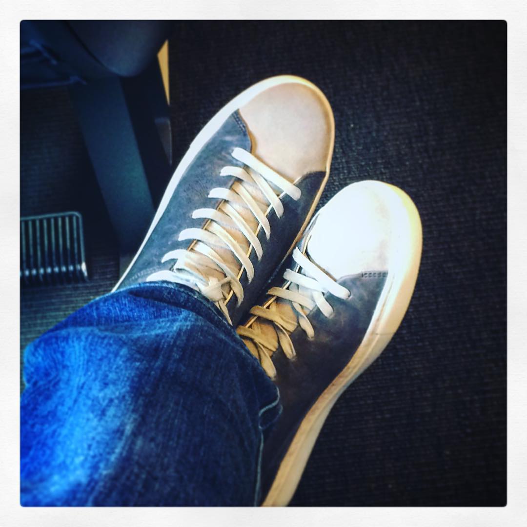 Criss-crossed #kicks. Photo Courtesy: Francesco Minari