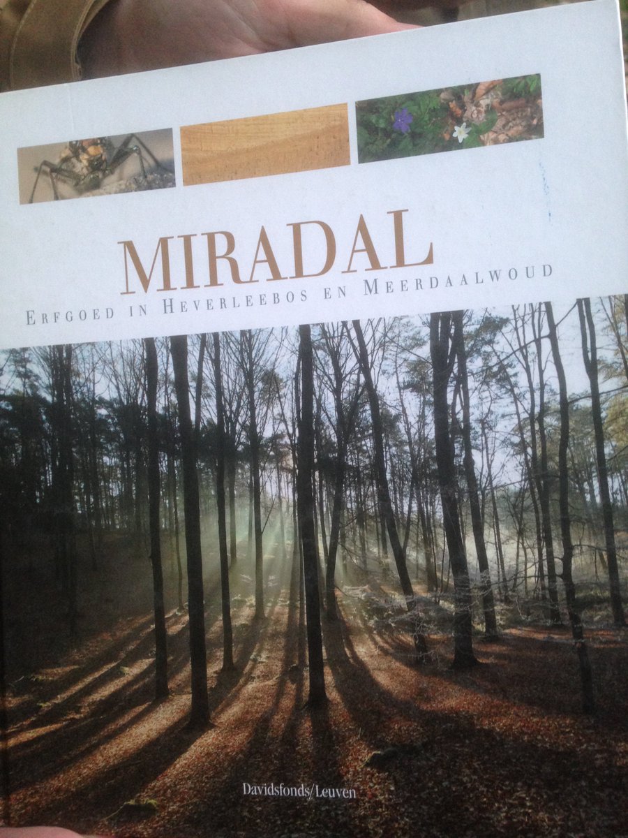 Ik kreeg een Interessante boekentip van <a href="/Boswachter_Marc/">Boswachter Marc 🌳</a> tijdens wandeling #opStapmetdeBoswachter  
In het boek staan prachtige foto's van #heverleebos #meerdaalwoud <a href="/leuvenbeeld/">Leuven In Beeld</a>
bit.ly/2Ki7sCS