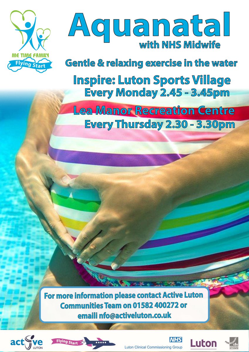 ActiveLuton's tweet photo. Yes, you can exercise during pregnancy—and water workouts are one of the safest ways to do so #MeTimeFamily #pregnant #exercise #luton
@metimeluton @FS_Luton https://t.co/wtuDIKK9ut