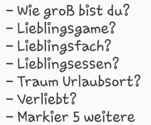 Kitkathi99's tweet image. Huiui danke danke @Shirley19982, aber aahh

-1,74m
-Dragon Quest IX 
-Ehhh...Englisch...? ._.
-Es gibt viel (momentan schon so 'ne simple Margherita mit Knoblauchsoße, dann aber schon auch mit Fanta und Doofkopf)
-viele Ideen, Japan vielleicht 
-huiui total, bin glücklich c:

-ne