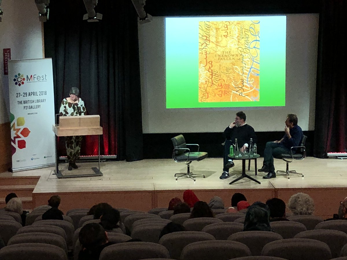 Session with <a href="/FHF1419/">Forgotten Heroes 14 -19 Foundation</a> <a href="/MFestUK/">MFest</a> - the Muslim Heroes of WWI - #forgottenhistories #BritishLibrary