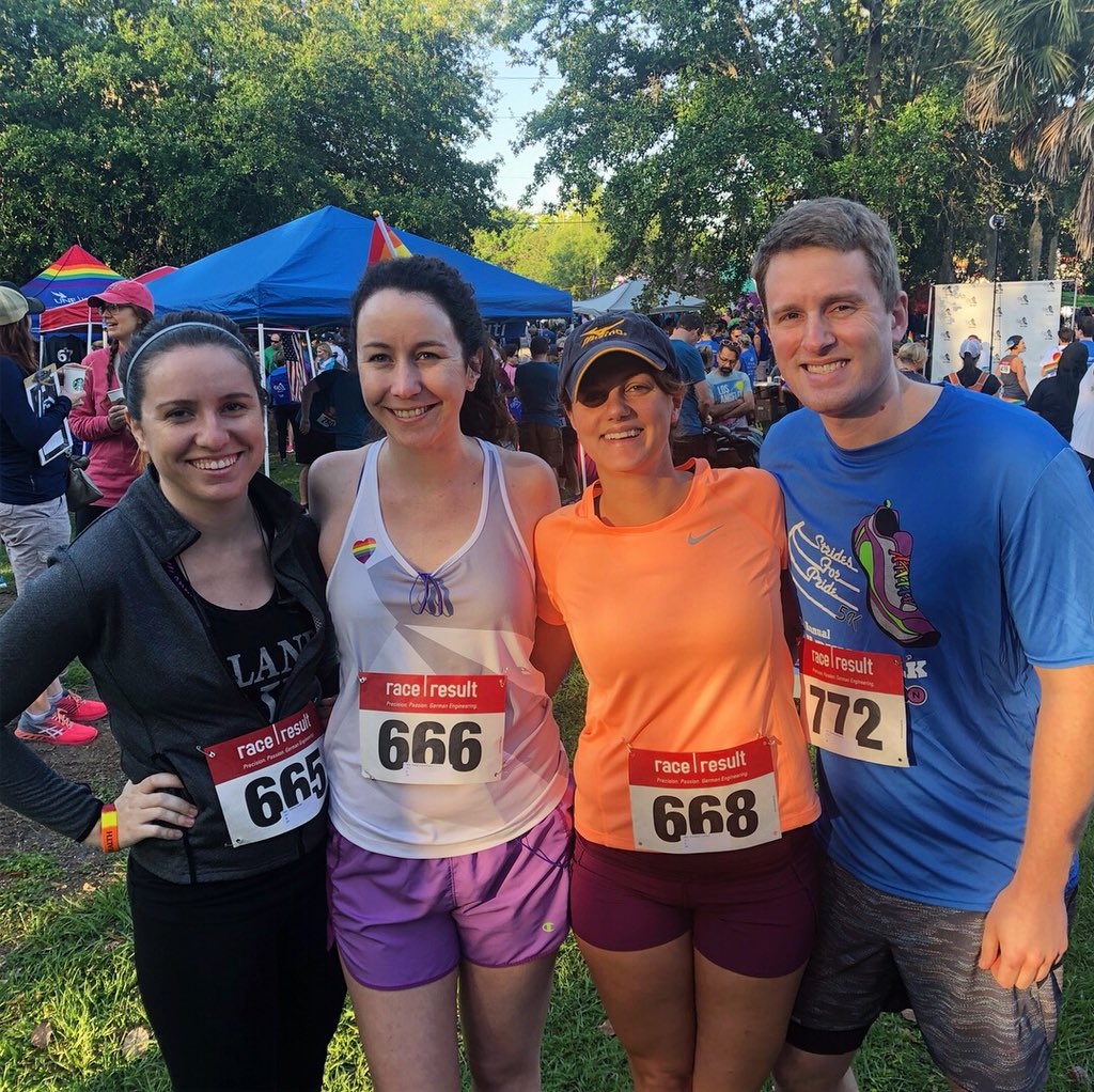 unitedwaynefl's tweet photo. Members of our staff and friends ran as team โStride Unitedโ in the Strides for Pride 5K today. Congrats to our partner, @jasmynjax, on a great event! And thank you for the important work you do for youth in our community. ๐ช๐ณ๏ธโ๐๐๐ปโโ๏ธ๐ #stridesforpride #liveunited https://t.co/sfCkD1dTmQ
