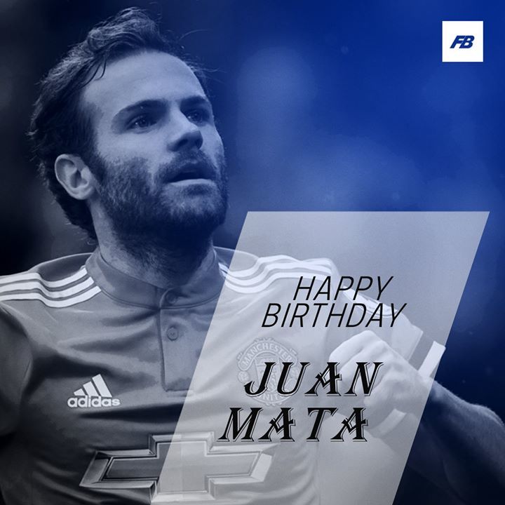 Happy birthday, Juan Mata! 