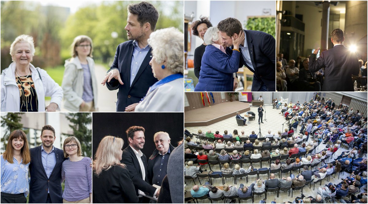 trzaskowski_'s tweet photo. .@michal_kolanko z tego co wiem, kampanii jeszcze nie ma. Ale szkoda, że Pan nie zauważył moich prawie 80. spotkań z warszawiakami 🤔 Pomogę zdjęciem. https://t.co/v26SBG4cgH