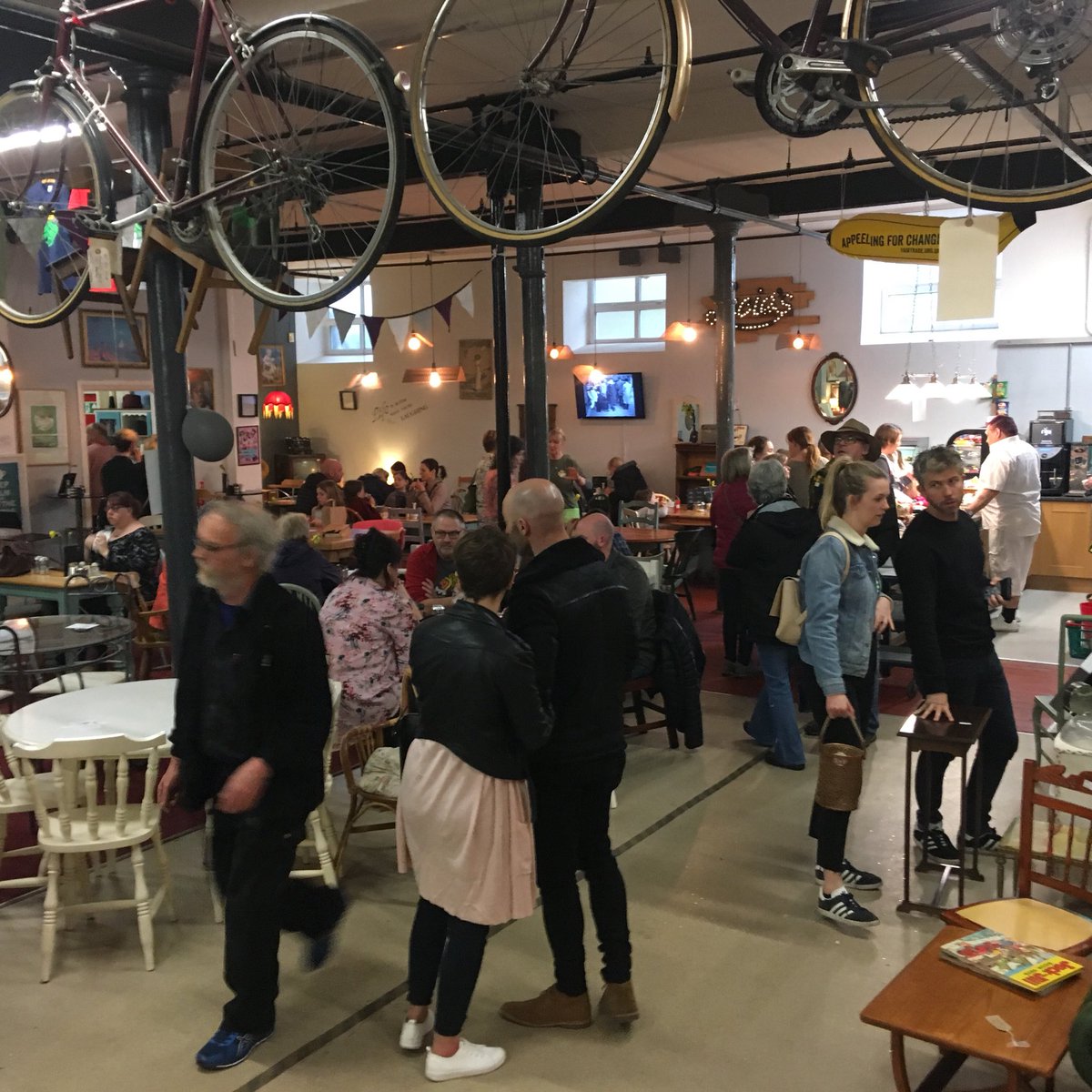 emmausmossley's tweet photo. Our Love Local Celebration &amp; Sale event is in full swing, inside and out. Lots to see, do, learn and enjoy. Come on down to give your support to Emmaus and lots of other local musicians, artists, groups and businesses.

#LoveLocal #Mossley #Tameside https://t.co/ZVSrduFXA3