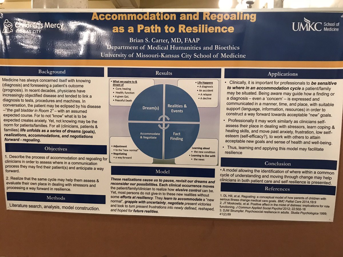 tcymet's tweet photo. Awareness and the ability to reset goals (regoaling) May increase resilience #APHC18 https://t.co/cvfgjPfOAn