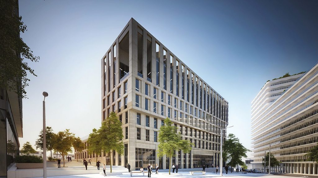 arthurweidmann1's tweet photo. L'immeuble Enjoy, Paris-Batignolles, en construction, par @pr_bearchitects / @scapearchitect, @PBA_Spla @Bouygues_BatIDF https://t.co/YI6cjjQxSz