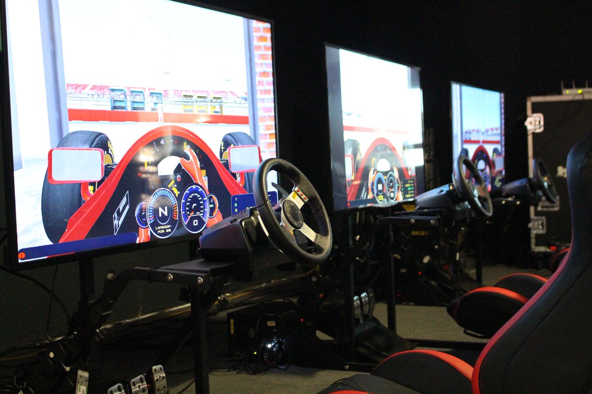 Princes_Mead's tweet photo. Experience these fabulous simulators here today, part of the Farnborough Classic car Show! https://t.co/YKwaTCdrDA