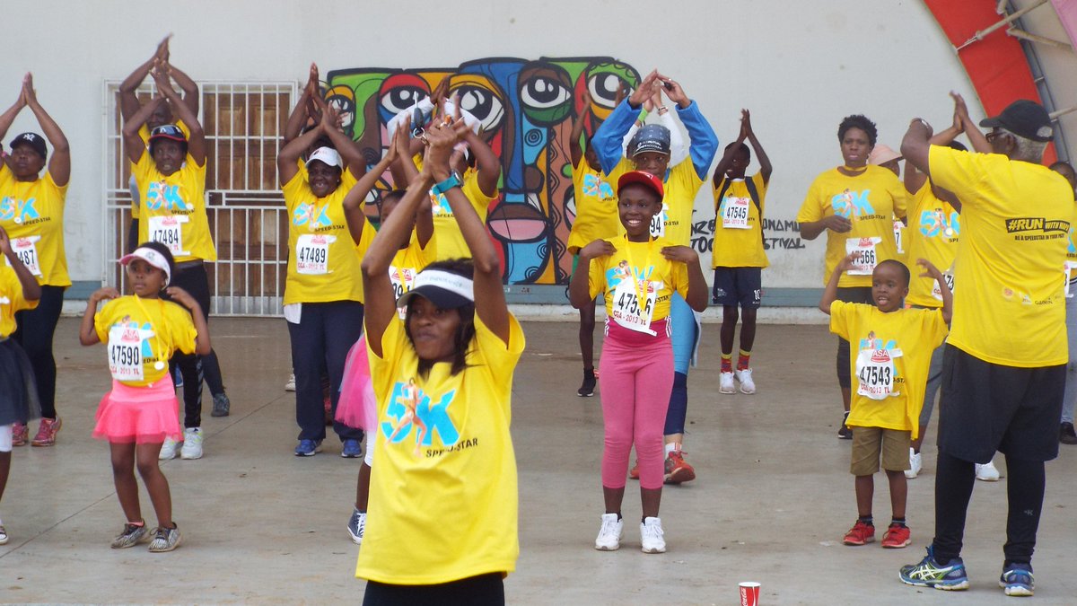 townshipschools's tweet photo. The Soweto community came out in numbers today in support of #RunWithMapa @Mapasexy and painted the township yellow!!!

Thanks to all supporters, participants who are taking back their health, sponsors @GarminSA who continue to support the initiative.

Next Race 30 June https://t.co/5e3u3AyvqY