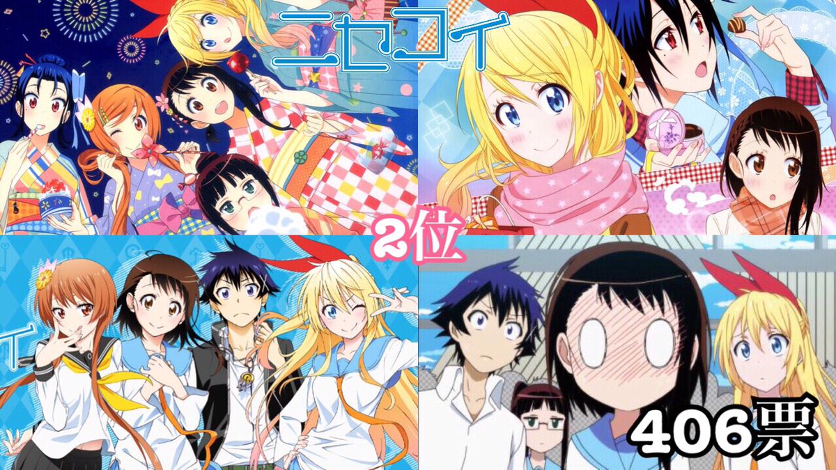 hijidora's tweet photo. 【Twitterユーザーが選ぶ
                 好きな恋愛アニメトップ10】

投票数:2618票
あげられたアニメ:121作品

皆さん好きな作品ありましたか？w https://t.co/SSgwbOpAaV