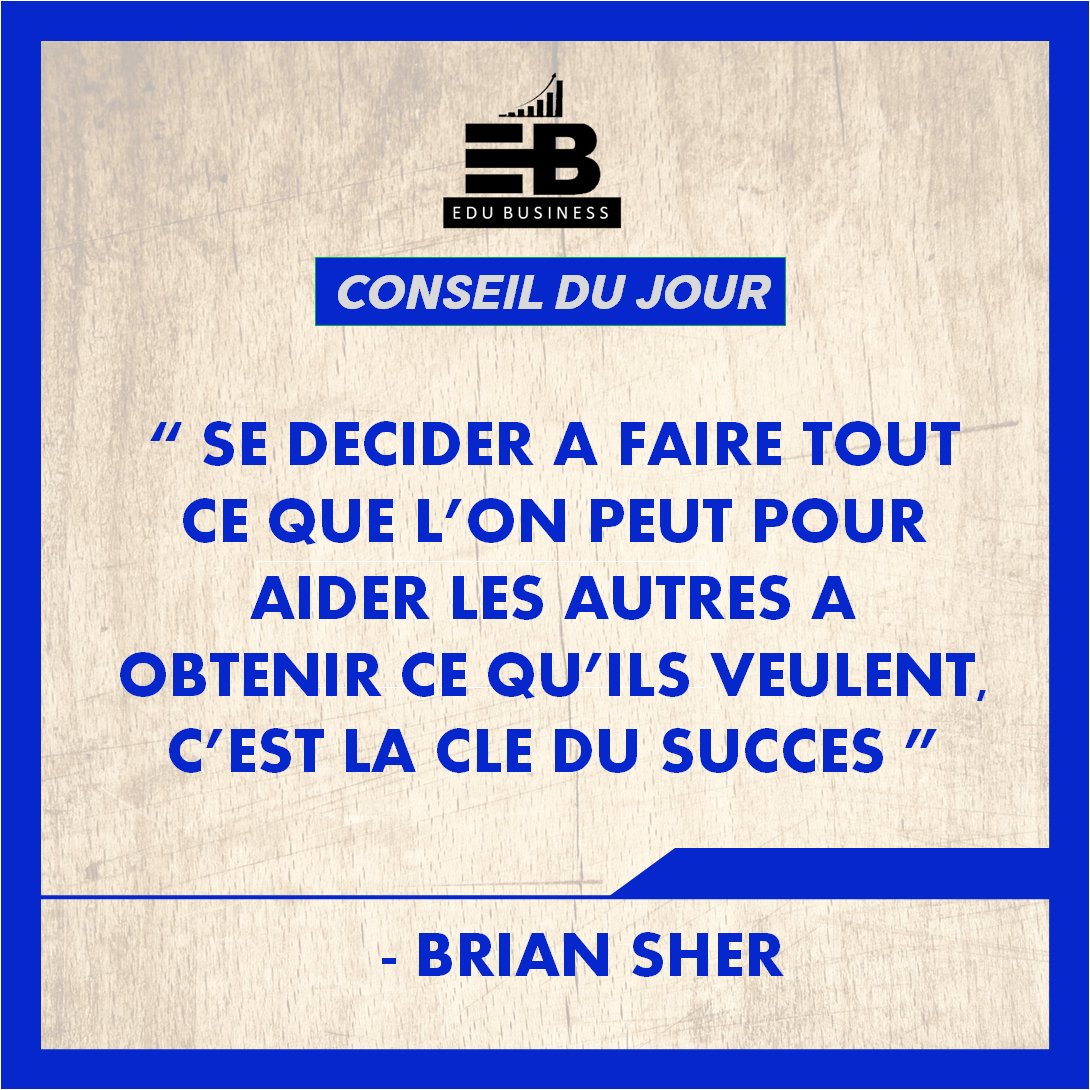 EduBusinessht's tweet photo. #Aide #Help #But #Goal #Succès #BeASupport #Brian #Sher #EduBusiness https://t.co/zvhIIRStCp