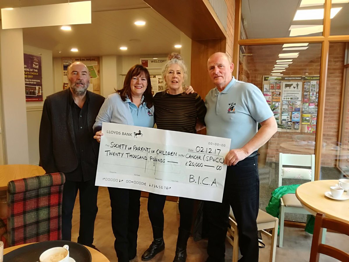 IrishBICA's tweet photo. £20000 donation to SPOCC Society for Parents of Children with Cancer #miz2mal17 https://t.co/6Pc3EBkEbb