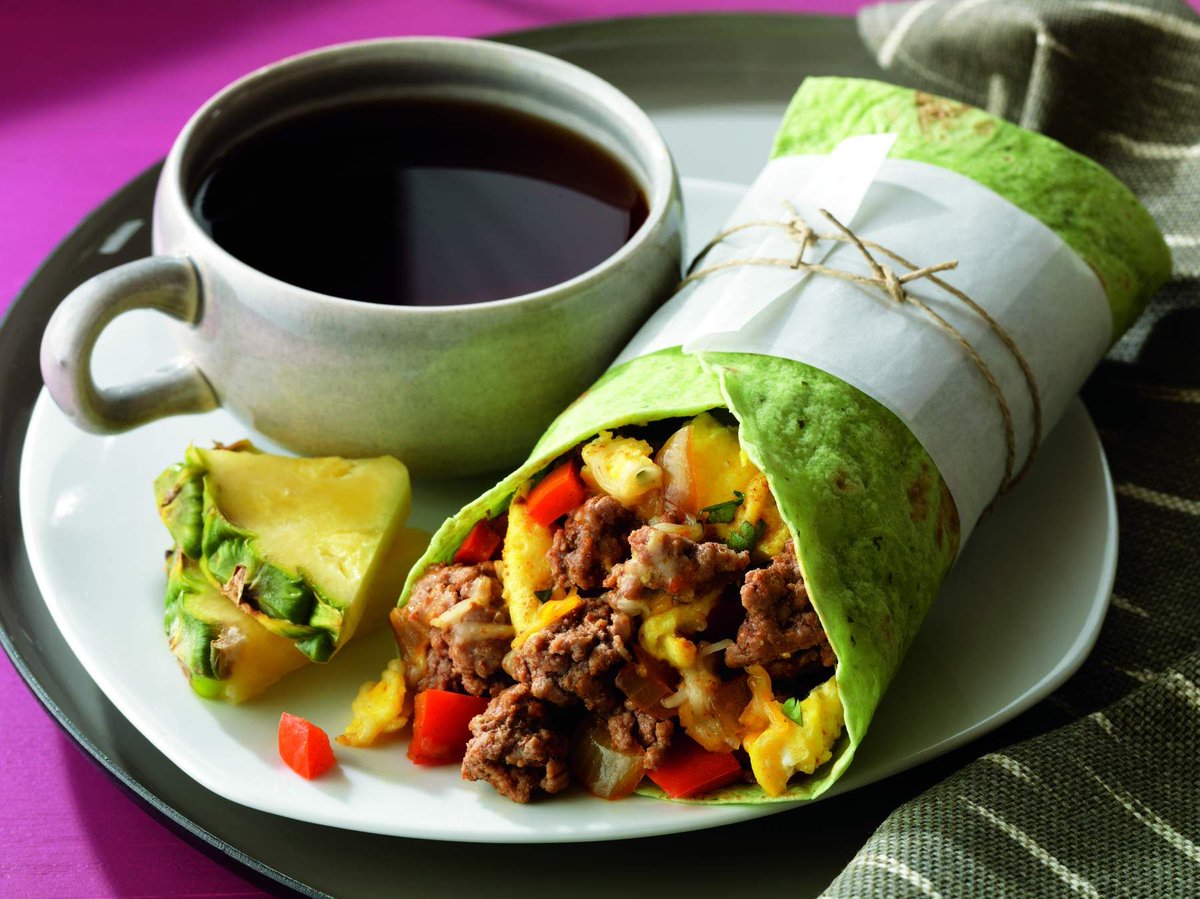 Where's the #beef? Right here in this fan favorite Beef #Breakfast #Burrito #recipe courtesy of @FLFreshKitchen - hypeorlando.com/heathers-flori… #RecipeOfTheDay #RecipeBlog #BreakfastClub #Brunch #HealthyRecipes