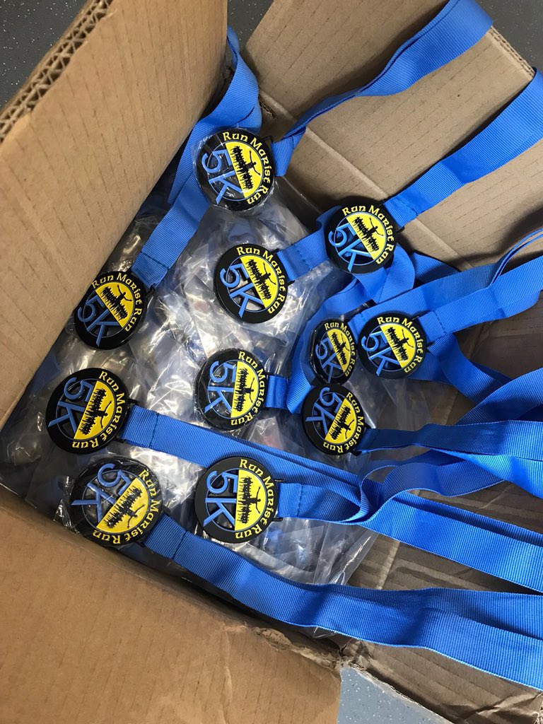 ONE MORE WEEK!!! Here is a sneak peak at our bespoke Trophies and Medals designed by our graphics department - they are simple fantastic and there is a medal for all finishers so get registered online until Wednesday evening @ register.primoevents.com/ps/event/RunMa…