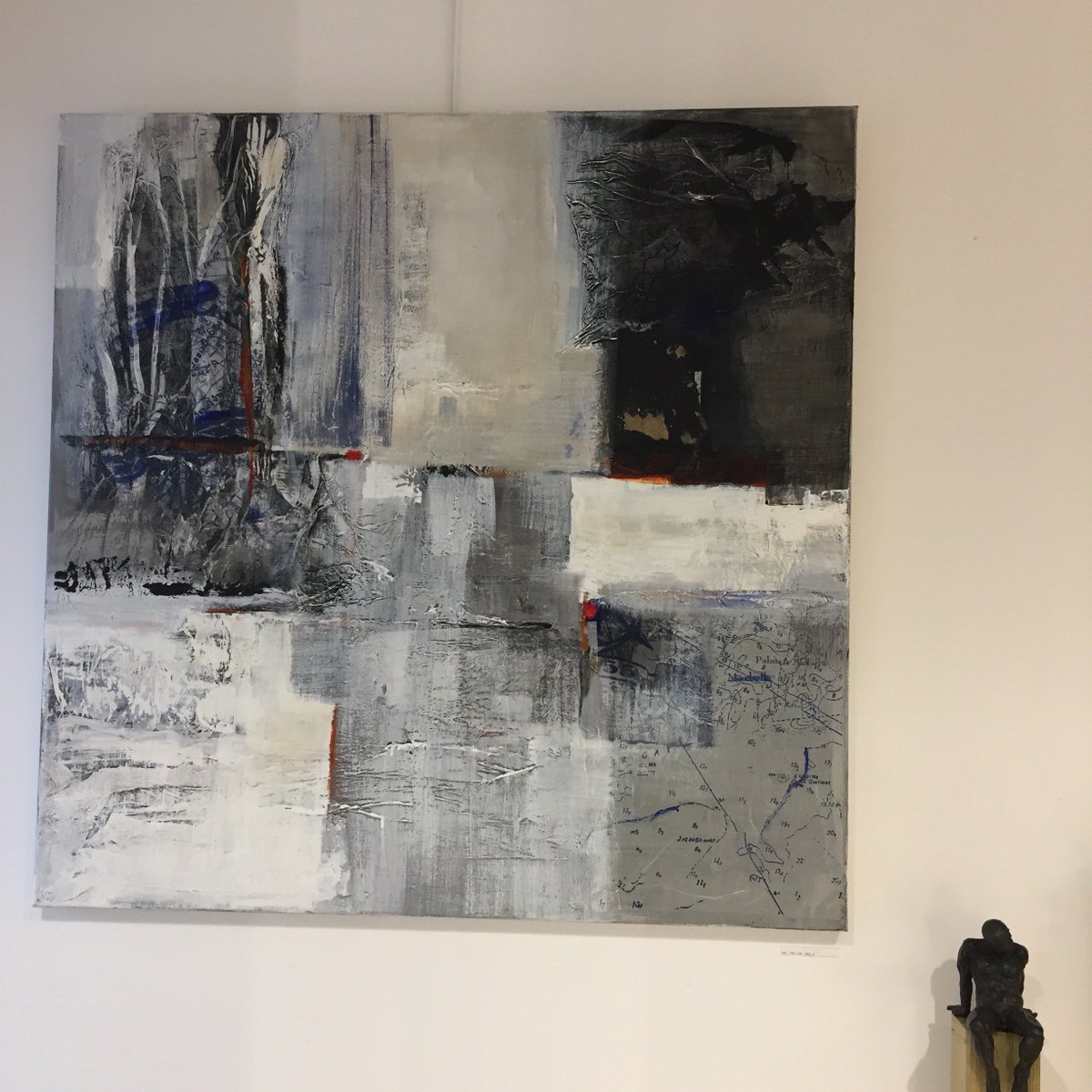 CollectionPrivG's tweet photo. #exposition : quand une #oeuvre d'#art nous invite au #voyage et laisse nos #esprits libres. #bonheur de poser notre #regard sur la #création "351" de notre artiste V.Pagés https://t.co/Req0ARFA2j
