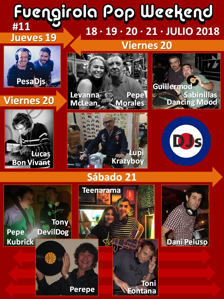 Nos llena de orgullo y satisfacción poder contar con semejante plantel de #pinchadiscos para el #FPW_2018, encabezado por la sinpar <a href="/LevannaMclean/">Levanna</a>! 😍 FuengiPopers will die on the dancefloor! 
El #GranGuateque del #Verano en la #CostaDelSoul is coming!