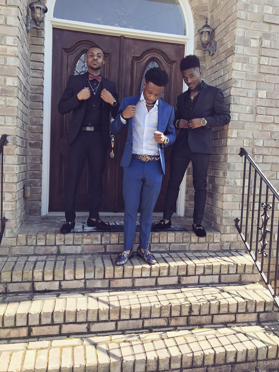 Ficialdame's tweet photo. who u kno Drip like us?? #prom2018 #SecureDaPack #WoodRich https://t.co/sdmxm72I5z
