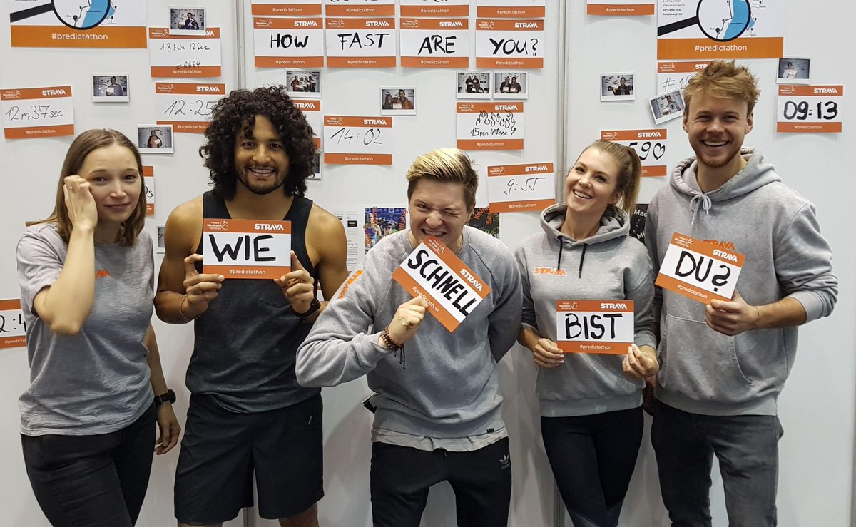 HaspaMarathonHH's tweet photo. Habt ihr schon beim #Predictathon mitgemacht? Am Expo-Stand von @Strava könnt ihr eure Zeit beim #HaspaMarathon schätzen und tolle Preise gewinnen 🙂➡️ https://t.co/yv7GGSaRI6 https://t.co/GWcagZ8EAL