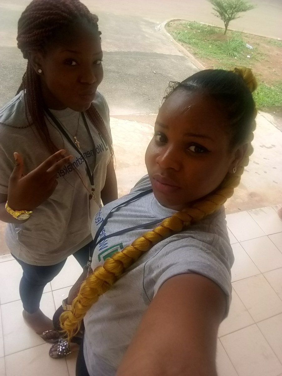 Sophisweet2's tweet photo. Yepppiiiii is an international women in tech day💃💃# iwd #IWD18 #iwd2018 @womentechmakers #iwdunn #wtmunn #gdgunn @roar_Nigeria @gdg #roar_nigeria https://t.co/Ti1X34dadT