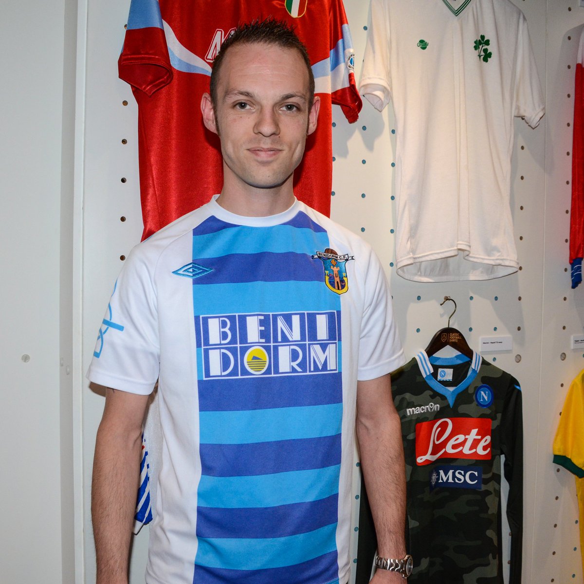 T-shirt Vintage FC Benidorm – AsioKa, Taille S, Collector Disparu