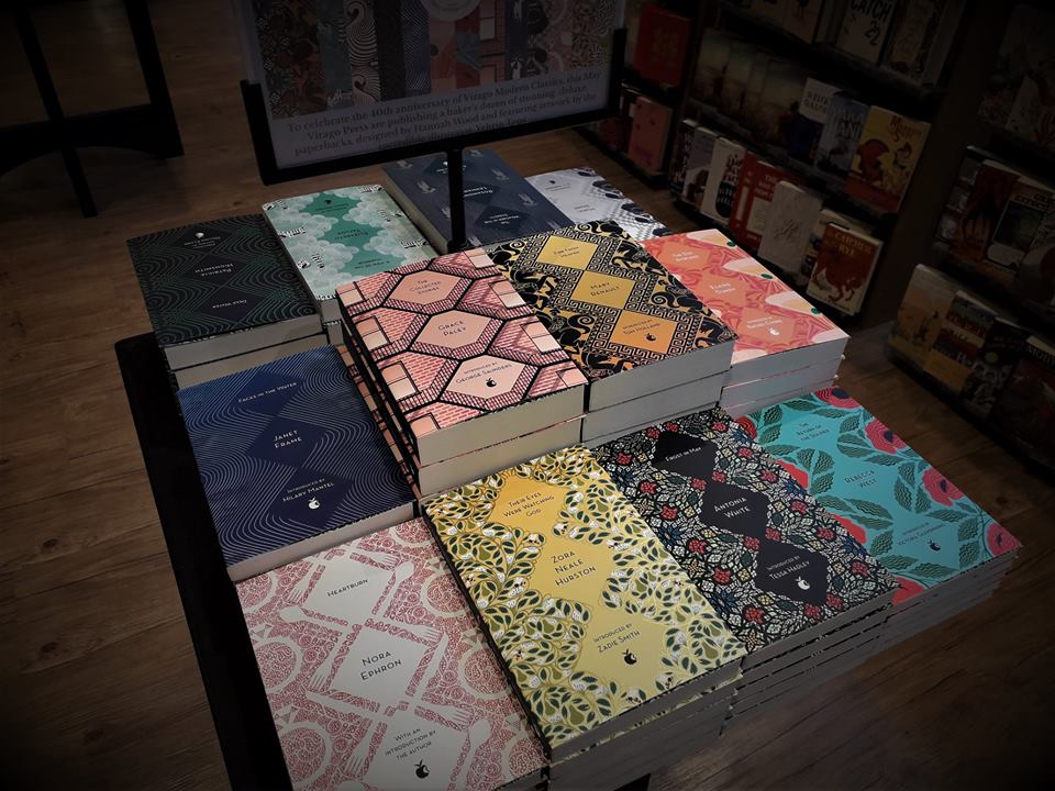 WaterstonesGla's tweet photo. Could you be, the most beautiful books in the world...? @ViragoBooks #VMC40 #beautifulbooks https://t.co/HuYUYFt0oA