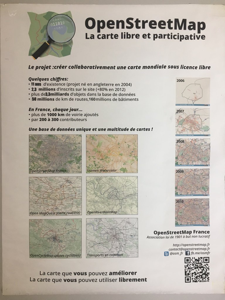mcgodwinpaccard's tweet image. #webcomeDay #offTheWebConf Atelier OpenStreetMap @WebComeLyon