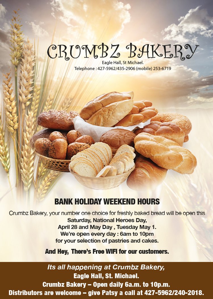 Crumbz Bakery, Saint Michael (+1 2464275962)