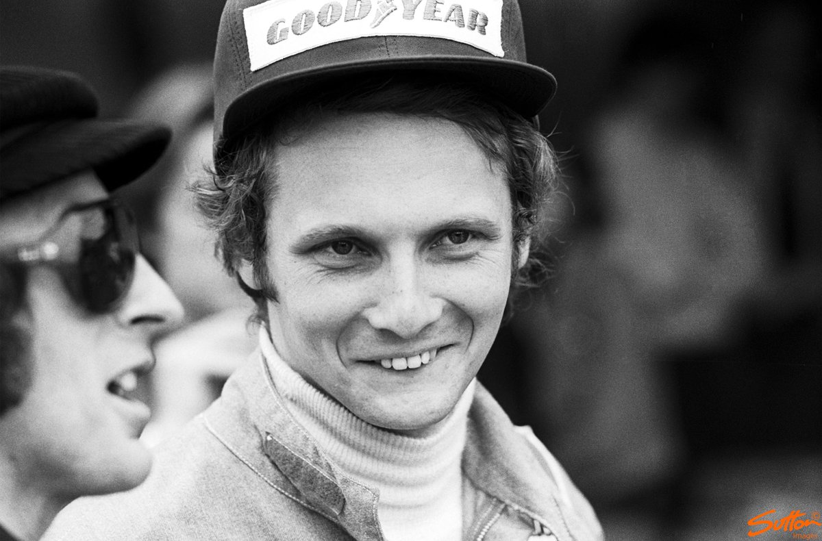 OnThisDay in 1974 🗓 Niki Lauda took his maiden GP victory at the 1974  Spanish Grand Prix, winning by over 35 seconds from teammate Clay Regazzoni  to secure Ferrari's 50th GP win #F1, image size:1200x790