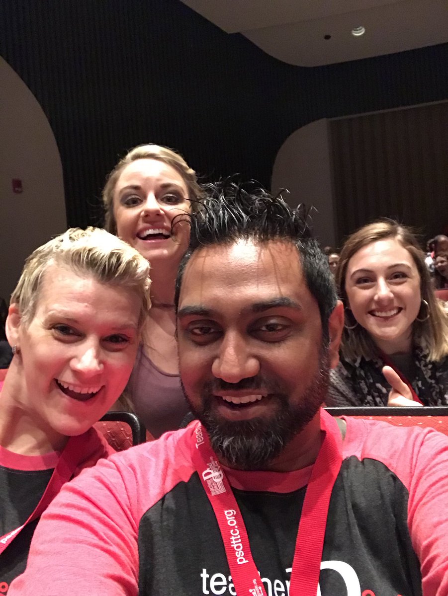 sciencemood's tweet photo. It’s the best day of the year - Teacher Tech Con is live!! #psdttc18 @EdwardsPSD @AM_Fahr @erin_wehr https://t.co/OL8rUTRyuE