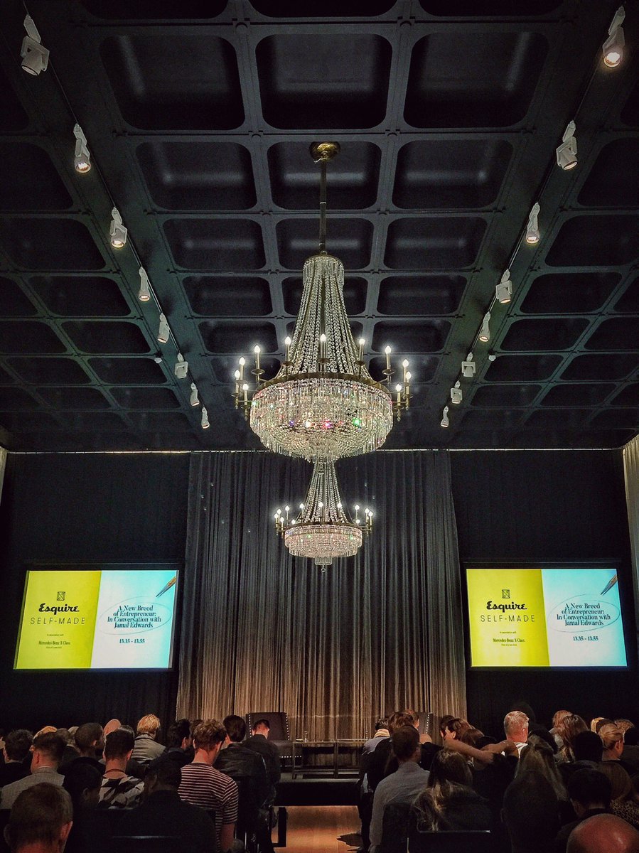 The industry insiders series of educational entrepreneurial talks &amp; discussions, hosted by <a href="/EsquireUK/">Esquire UK</a> Self Made #EsquireSelfMade <a href="/MBVansUK/">Mercedes-Benz Vans UK</a>