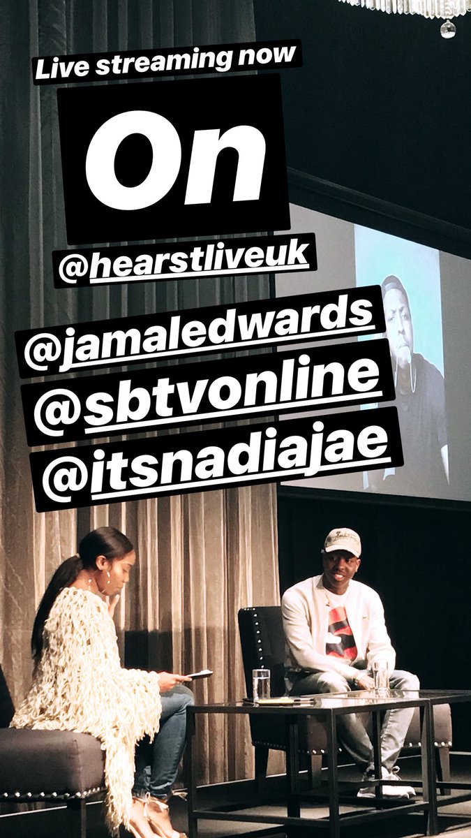 Feeling inspired listening to the amazing <a href="/jamaledwards/">Jamal Edwards MBE, MBA</a> live on <a href="/HearstLiveUK/">hearstliveuk</a> at #EsquireSelfMade today

#Saturdaythoughts #SaturdayMotivation
#sbtv #Success