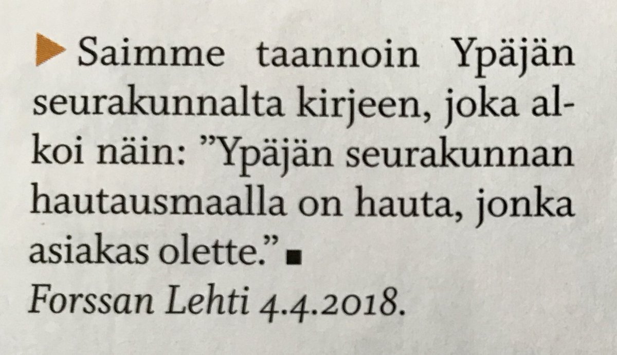 Jalonen's tweet photo. Viestintä epäonnistuu aina ellei sattumalta onnistu. #Wiio @SuomenKuvalehti https://t.co/713eOoF9dA